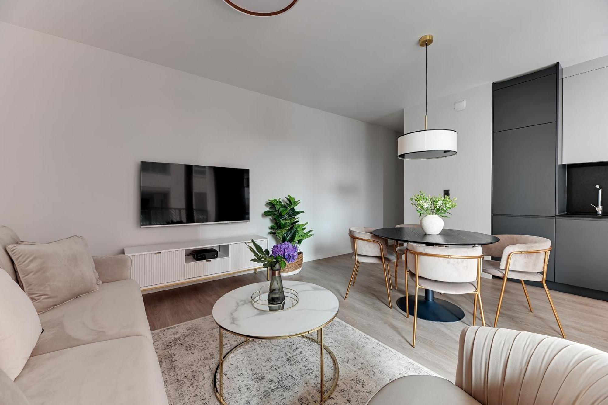 Scala City Center Magic Apartments With Parking By Lion Apartments Gdansk Exterior photo