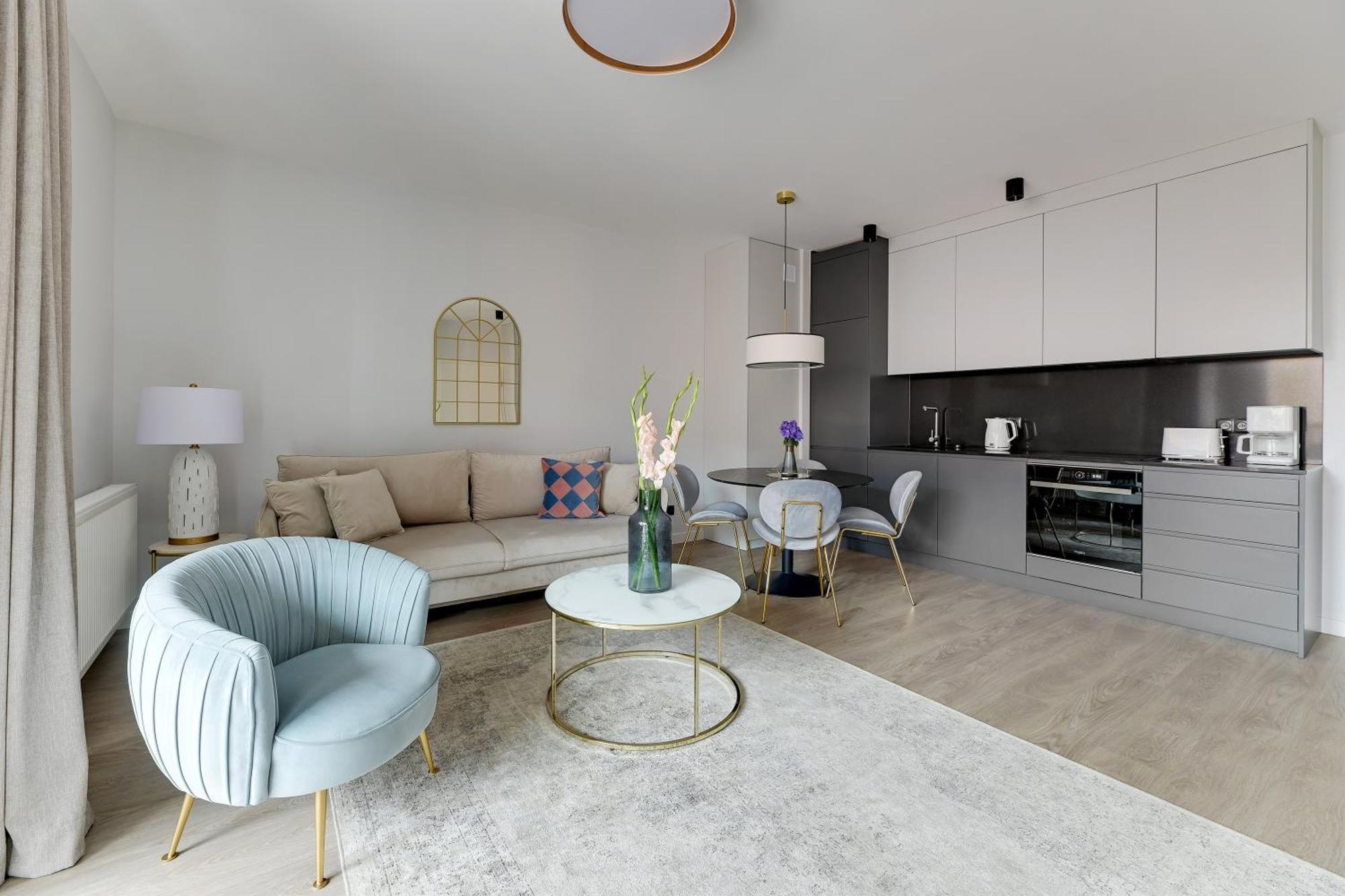 Scala City Center Magic Apartments With Parking By Lion Apartments Gdansk Exterior photo